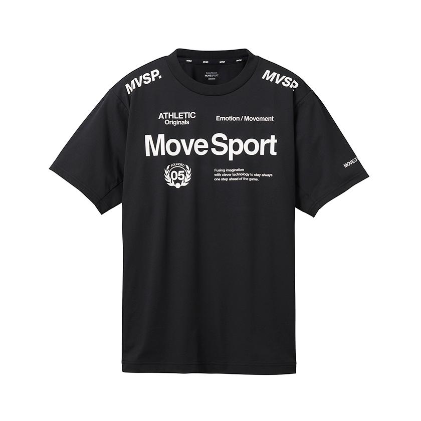 公式 ムーブスポーツ デサント 半袖Tシャツ メンズ ストレッチ サンスクリーン UVカット ウェア トレーニング ST4FHTD1MB 24FW | MOVESPORT | 03