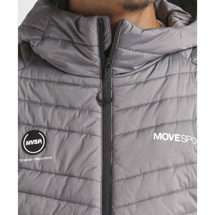 デサント MOVESPORT ダウン ST4FJK70M グレー MOVESPORT 公式 ムーブスポーツ デサント AERO CAPSULE ハイブリッド