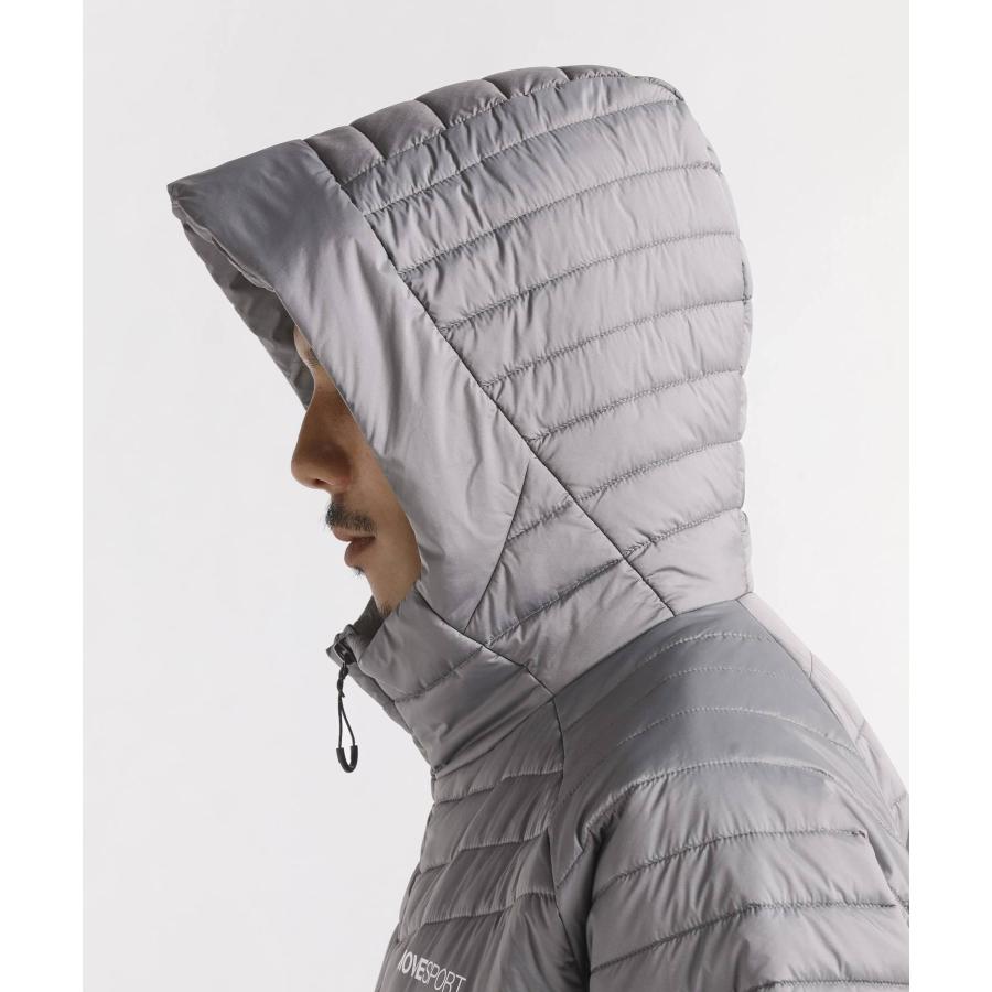 デサント MOVESPORT ダウン ST4FJK70M グレー MOVESPORT 公式 ムーブスポーツ デサント AERO CAPSULE ハイブリッド