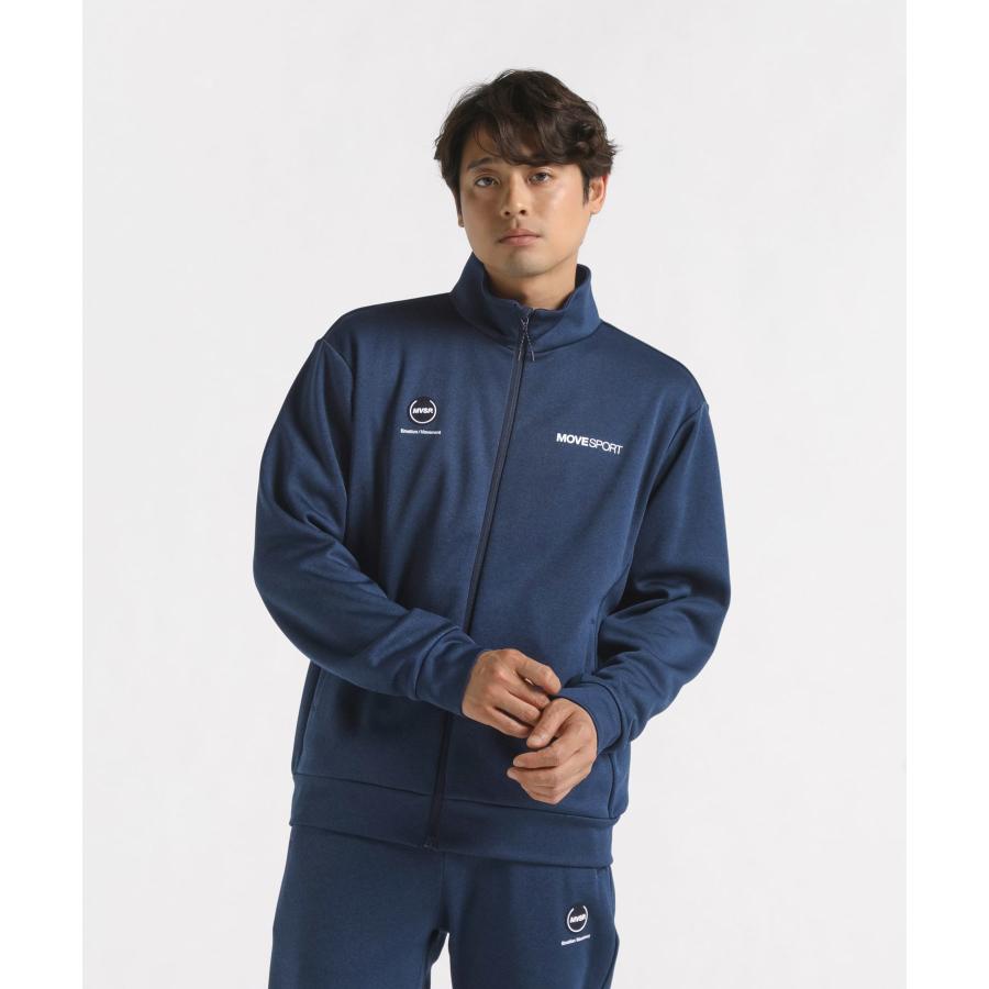 公式 ムーブスポーツ デサント TOUGH ウォームジャケット メンズ ヒートナビ スウェット ジャージ ST4FSW47M 24FW