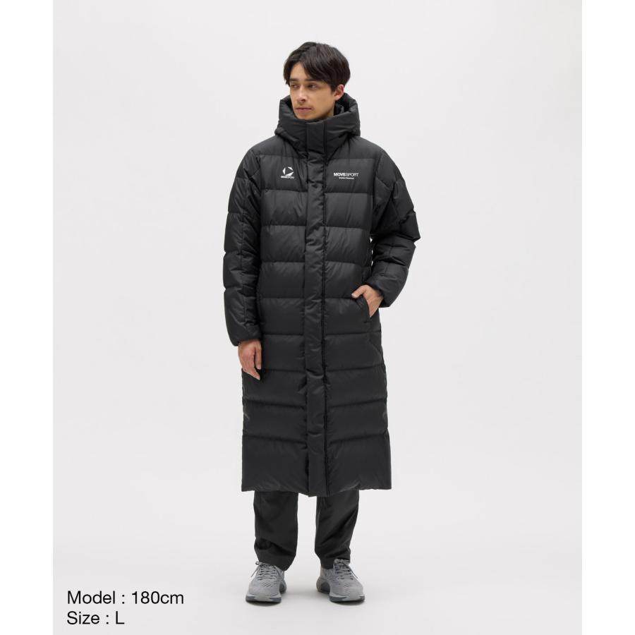 MOVESPORT 公式 ムーブスポーツ MoveSport ロングダウンコート メンズ