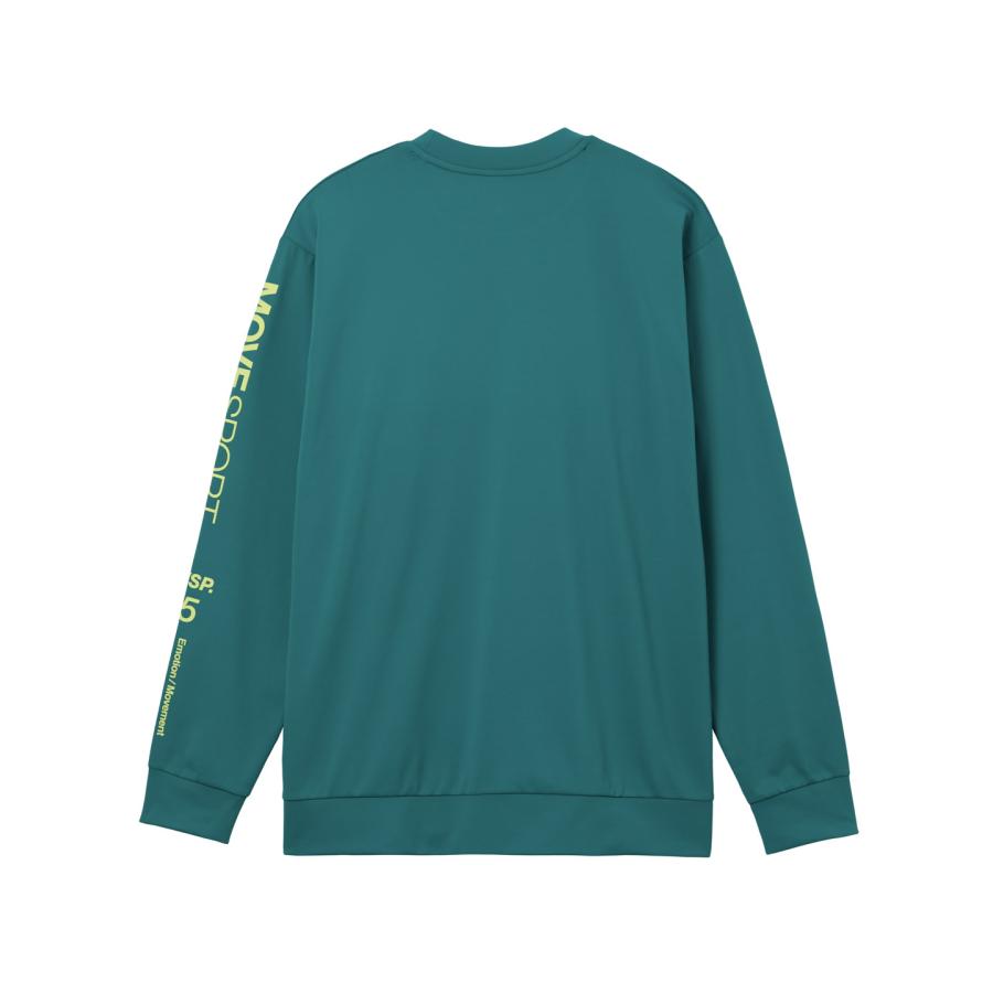 MOVESPORT 公式 ムーブスポーツ ロングスリーブ ロゴ 長袖シャツ ロンT