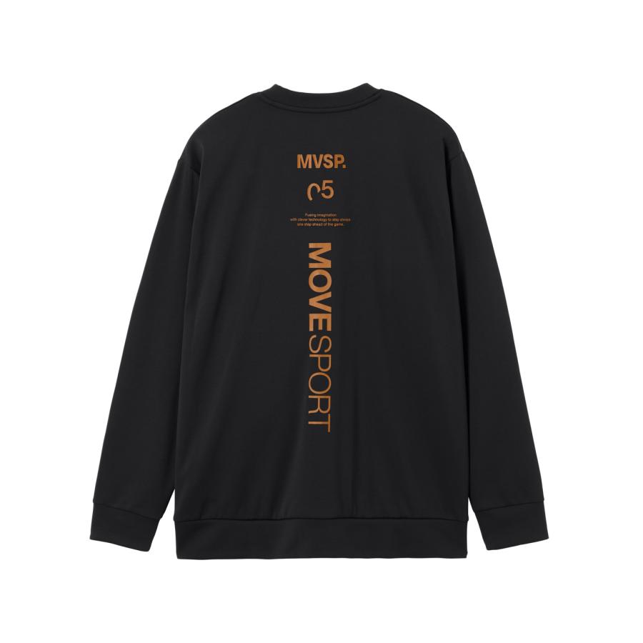 MOVESPORT 公式 ムーブスポーツ HEATNAVI バックロゴ 長袖シャツ ロンT