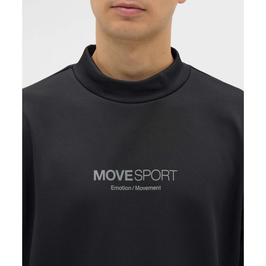 MOVESPORT 公式 ムーブスポーツ WEB限定モックネックロングスリーブ