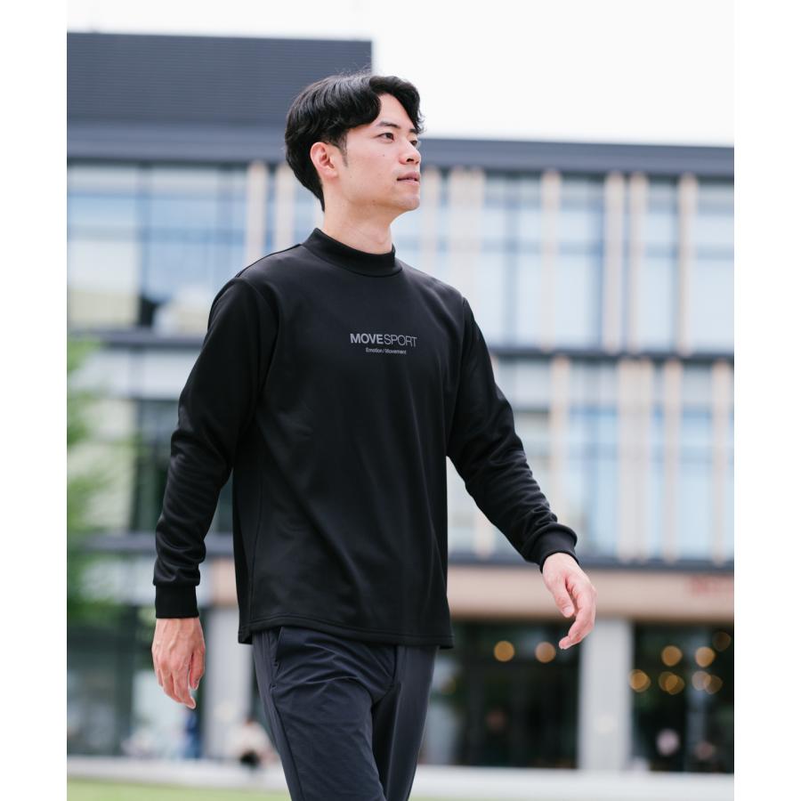 MOVESPORT 公式 ムーブスポーツ WEB限定モックネックロングスリーブ