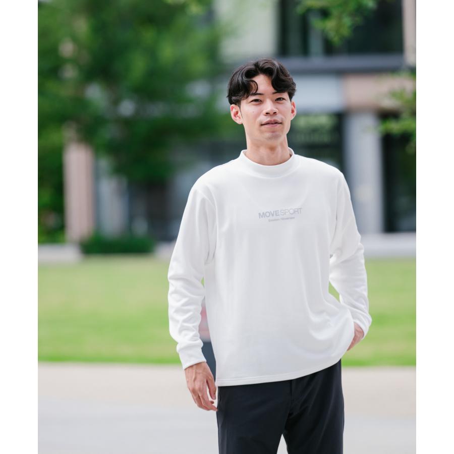 MOVESPORT 公式 ムーブスポーツ WEB限定モックネックロングスリーブ