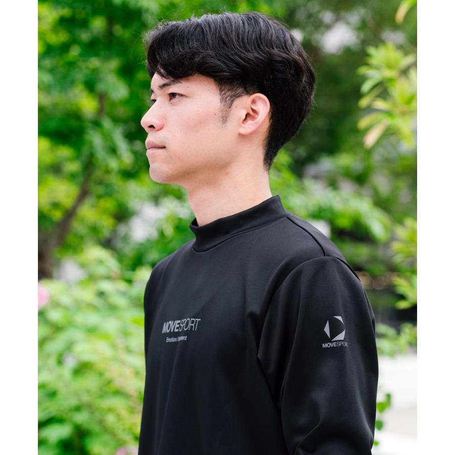 MOVESPORT 公式 ムーブスポーツ WEB限定モックネックロングスリーブ