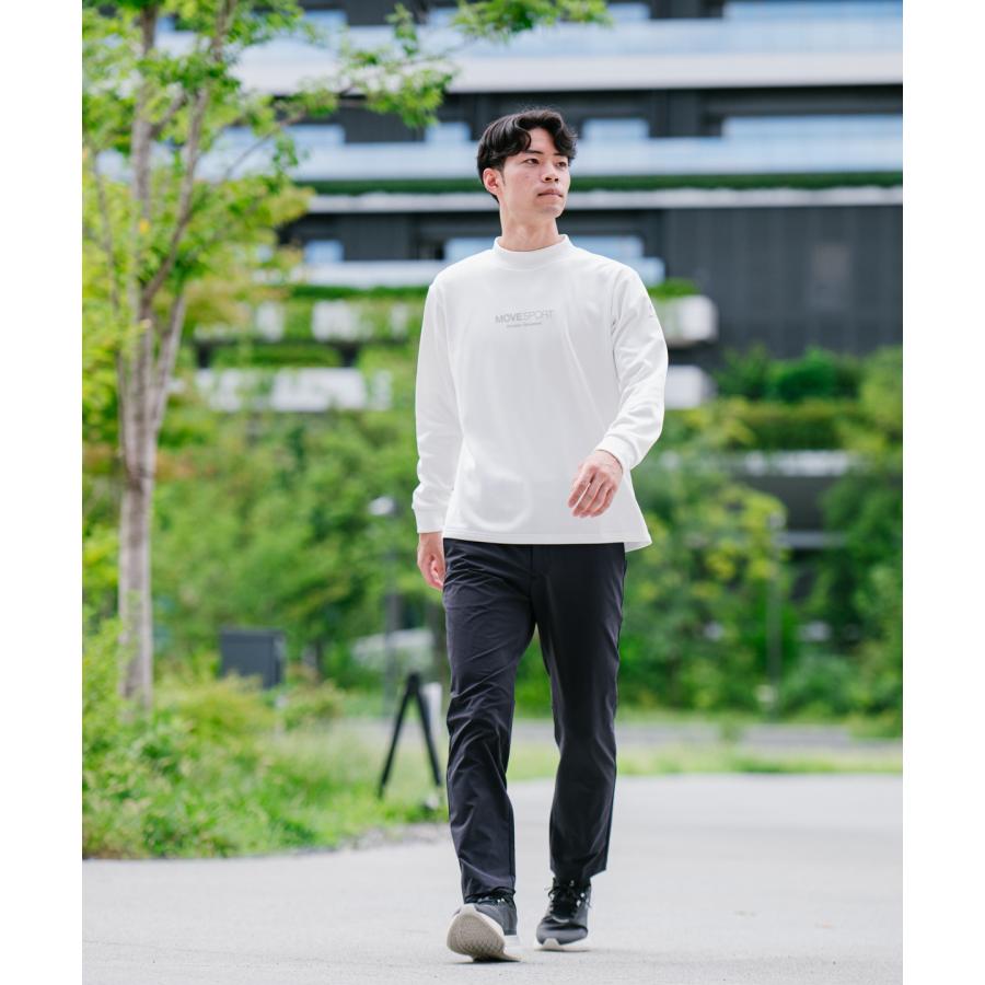MOVESPORT 公式 ムーブスポーツ WEB限定モックネックロングスリーブ