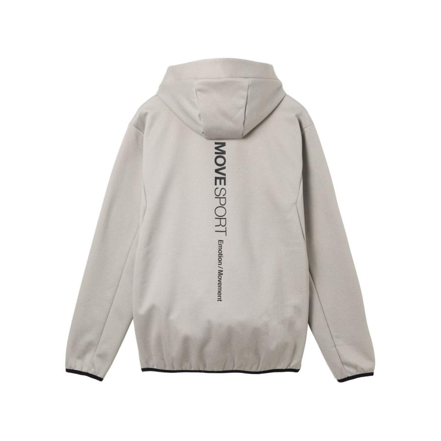 デサント バリアフリースジャケット ST5FSWT1M GY00 グレー DESCENTE トレーニング フィットネス スウェット フリース MOVESPORT 公式 ムーブスポーツ バリアフリースジャケット メンズ はっ