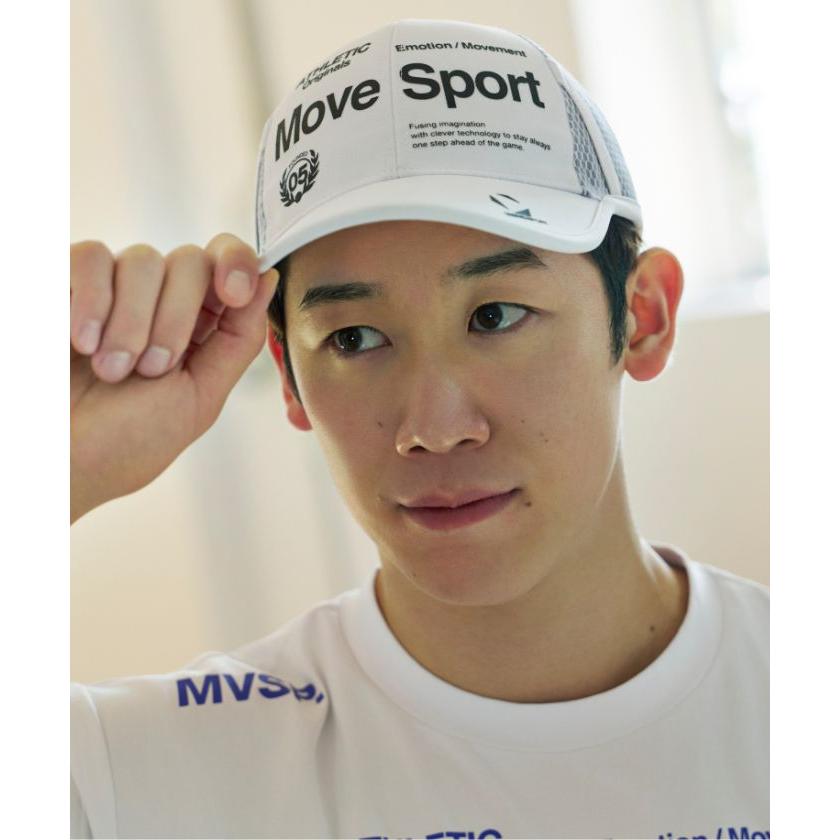 MOVESPORT 公式 ムーブスポーツ デサント バックメッシュキャップ
