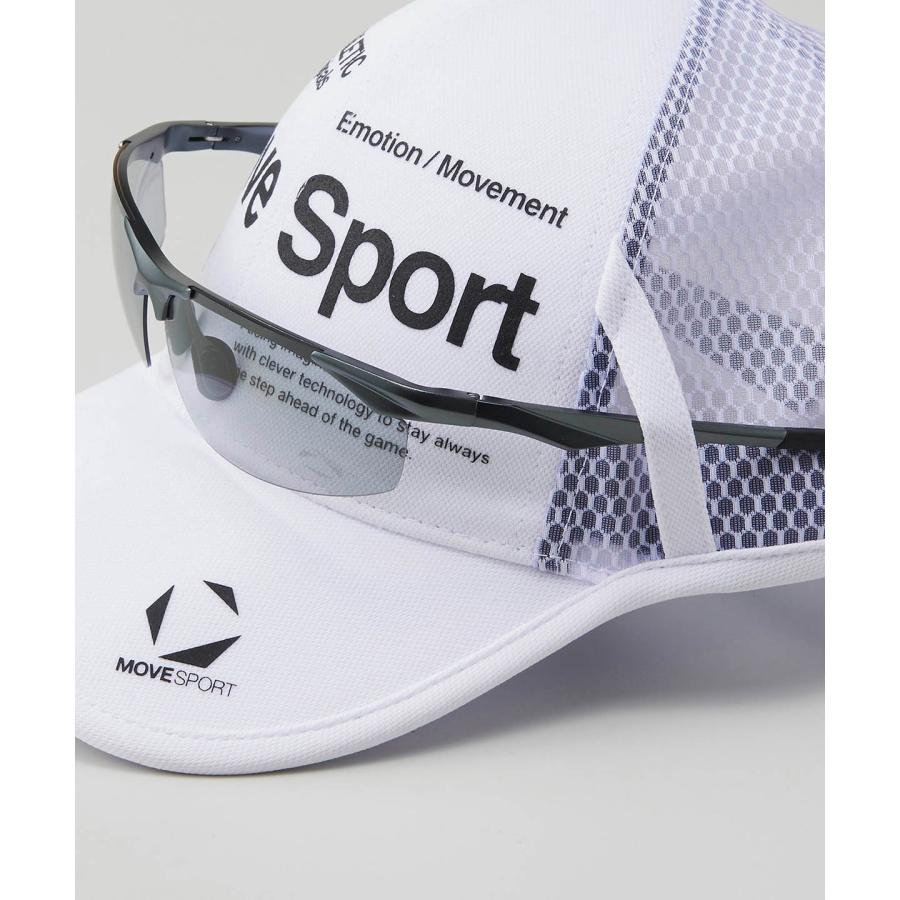 MOVESPORT 公式 ムーブスポーツ デサント バックメッシュキャップ