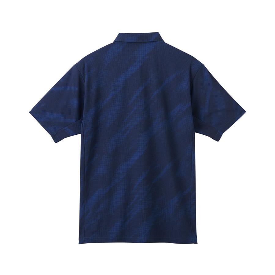 DESCENTE - DESCENTE UVカット クーリング機能 半袖ポロシャツ 配色切替え S DESCENTE ポロシャツ 胸ポケット付 半袖 メンズ レディース