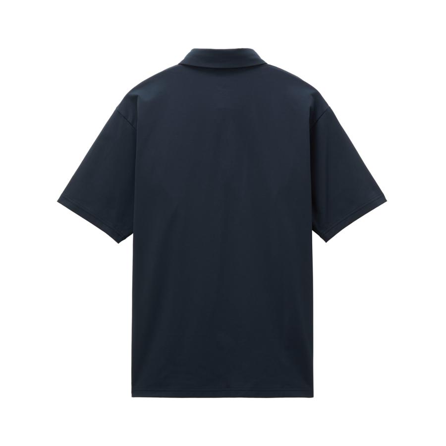 【入手困難】デサントゴルフ ハイゲージ 切替 ストレッチ ポロシャツ M 黒 MOVESPORT 公式 ムーブスポーツ デサント 鹿の子半袖ポロシャツ