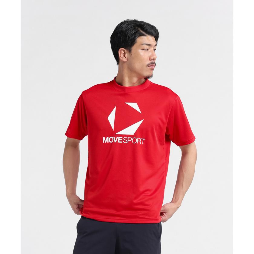 MOVESPORT 公式 ムーブスポーツ デサント 半袖Tシャツ メンズ 吸汗速乾