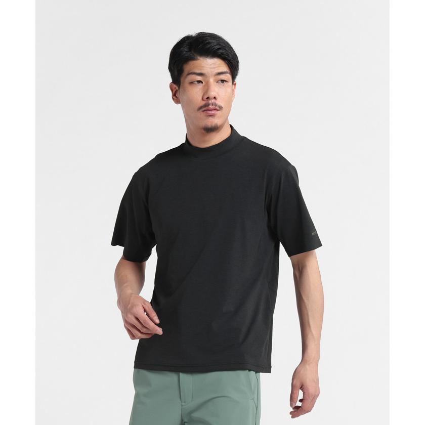 DESCENTE モックネックシャツ サイズS MOVESPORT 公式 ムーブスポーツ デサント サンスクリーン 耐久