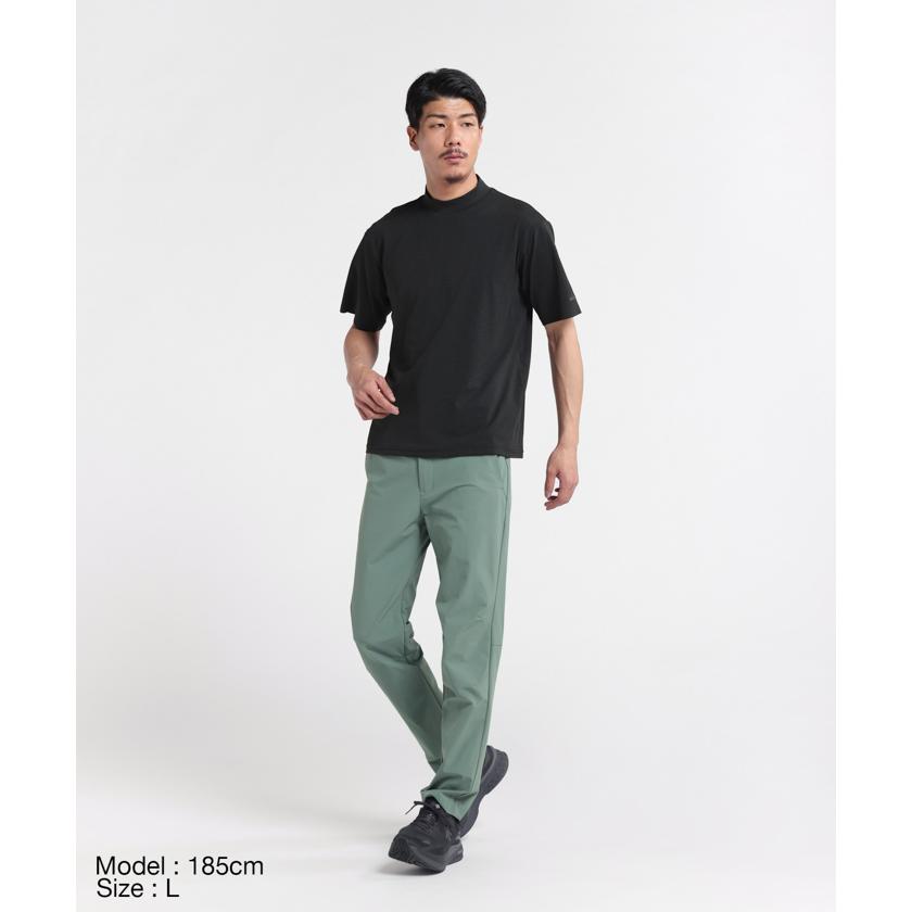 Kumi様　デサント　モックネック　半袖シャツ　ブラック　未使用　M MOVESPORT 公式 ムーブスポーツ デサント サンスクリーン 耐久 半袖