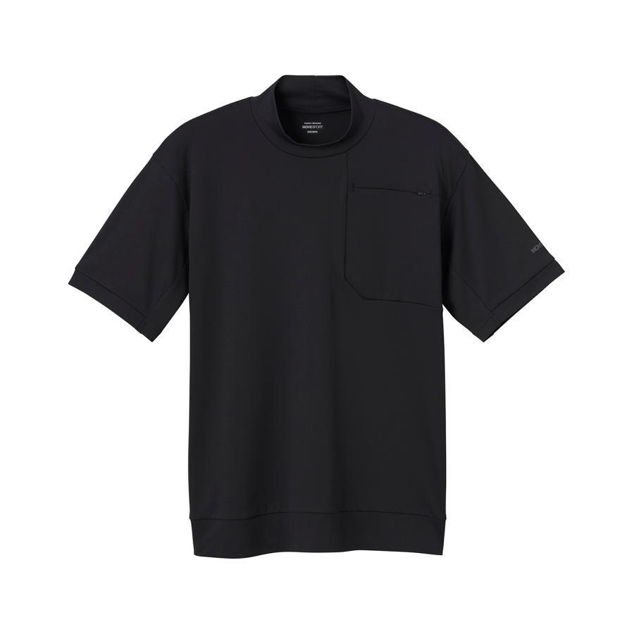 MOVESPORT 公式 ムーブスポーツ デサント 半袖モックネックシャツ