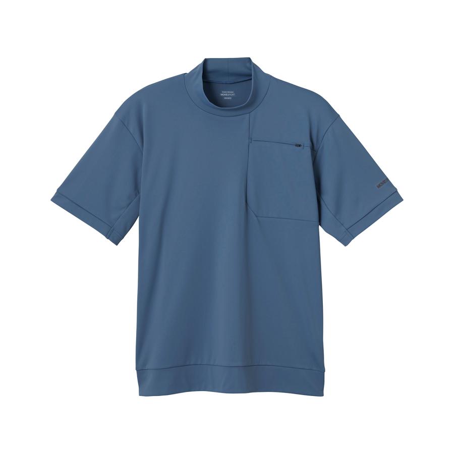 MOVESPORT 公式 ムーブスポーツ デサント 半袖モックネックシャツ