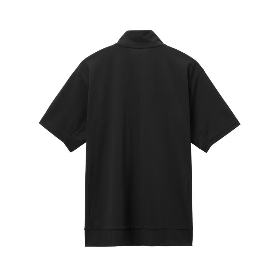 【入手困難】デサントゴルフ ハイゲージ 切替 ストレッチ ポロシャツ M 黒 入手困難】デサントゴルフ ハイゲージ 切替 ストレッチ