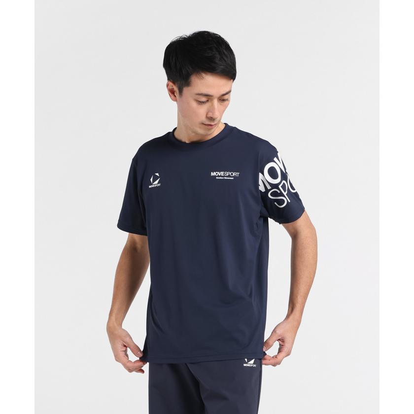 MOVESPORT 公式 ムーブスポーツ Coolist D-Tec 半袖シャツ メンズ T