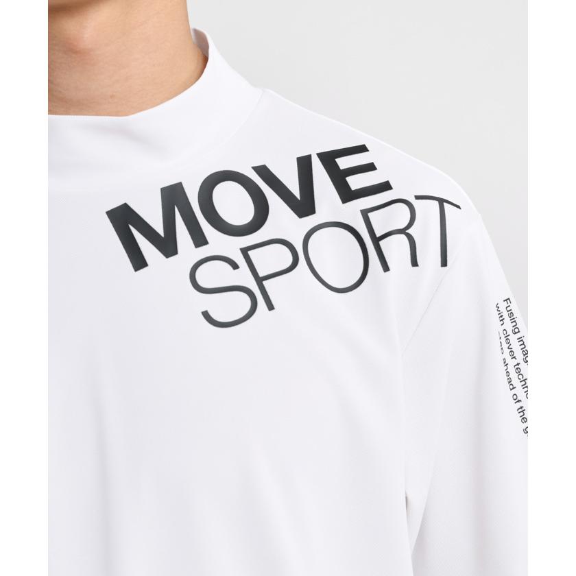 MOVESPORT 公式 ムーブスポーツ デサント ハイゲージ鹿の子モック