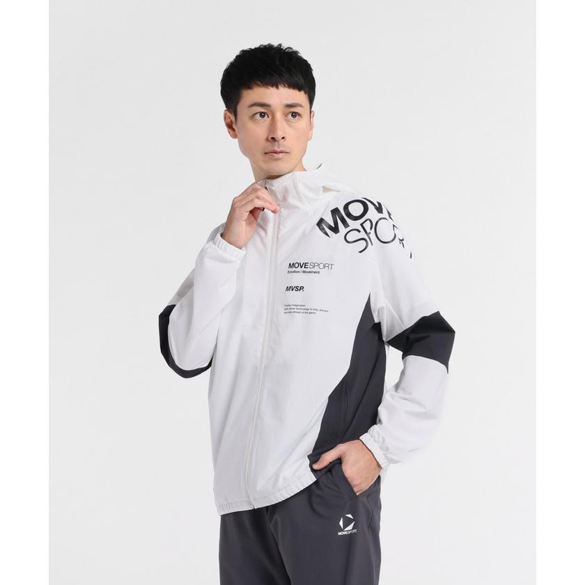 MOVESPORT 公式 ムーブスポーツ デサント クロスフーディー メンズ 撥