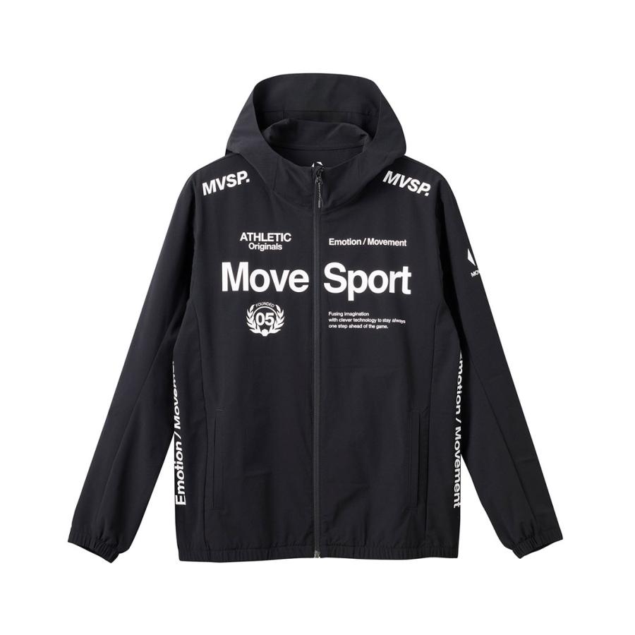 26春夏新作 MoveSport 軽量撥水UVカット トレーニングウェア上下 M MOVESPORT 公式 ムーブスポーツ デサント オーセンティックフルジップ