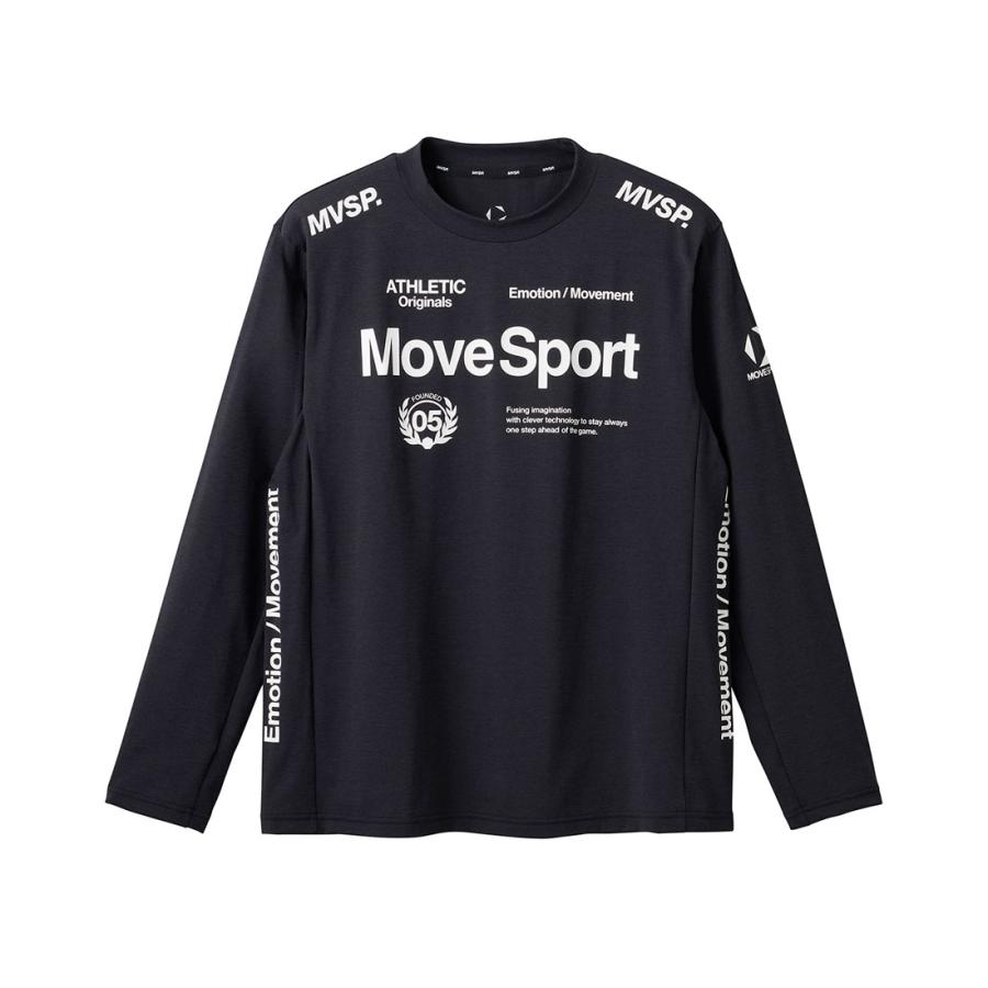 MOVESPORT 公式 ムーブスポーツ デサント テック長袖シャツ メンズ