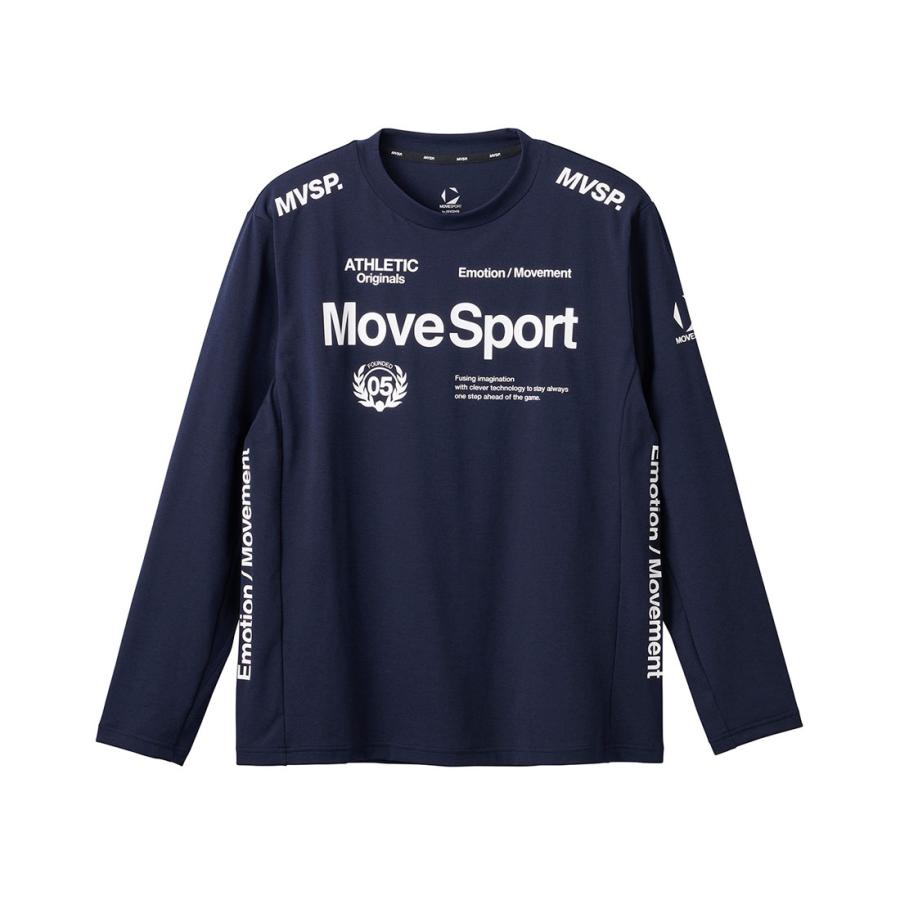 MOVESPORT 公式 ムーブスポーツ デサント テック長袖シャツ メンズ