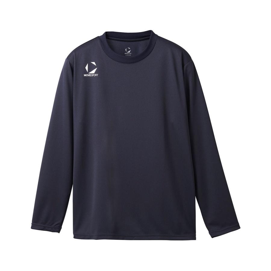 MOVESPORT 公式 ムーブスポーツ デサント ワンポイント長袖Tシャツ