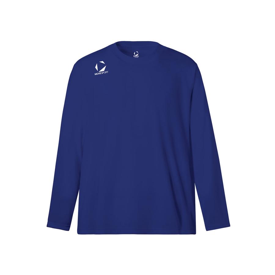 MOVESPORT 公式 ムーブスポーツ デサント ワンポイント長袖Tシャツ
