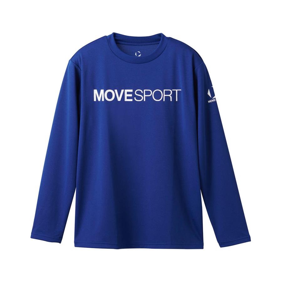 MOVESPORT 公式 ムーブスポーツ デサント 長袖Tシャツ メンズ 吸汗速乾