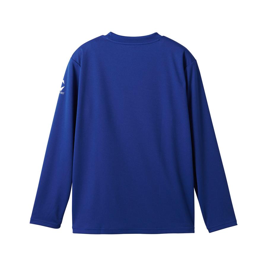 DESCENTE 陸上競技用 長袖シャツ ブルー MOVESPORT 公式 ムーブスポーツ デサント 長袖Tシャツ メンズ 吸汗速乾