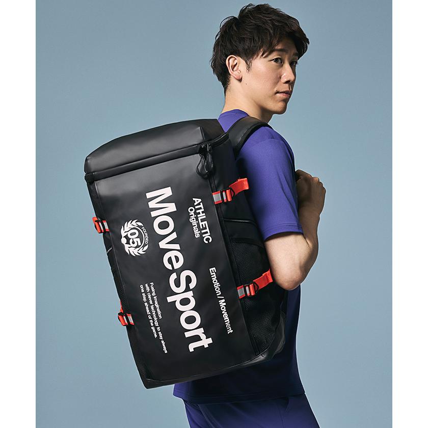 MOVESPORT 公式 ムーブスポーツ スクエアバッグ 容量約50L メンズ