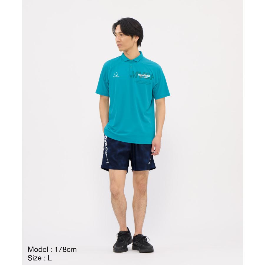 MOVESPORT 公式 ムーブスポーツ SFTECHサンスクリーンミニ鹿の子 半袖