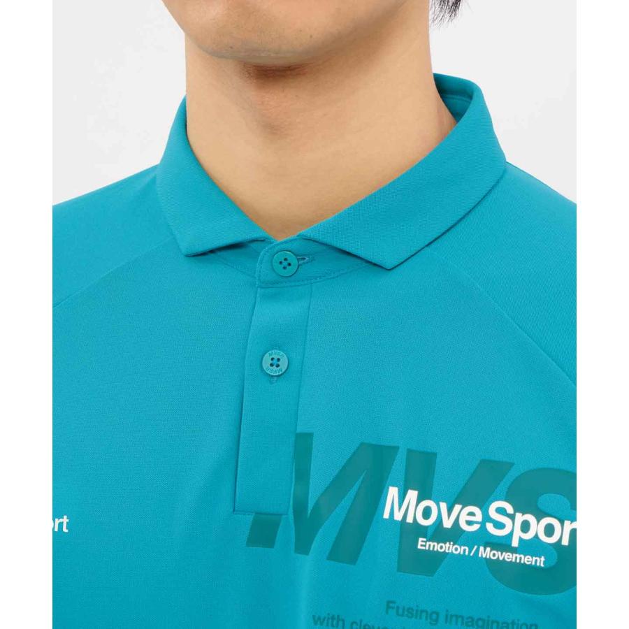 MOVESPORT 公式 ムーブスポーツ SFTECHサンスクリーンミニ鹿の子 半袖