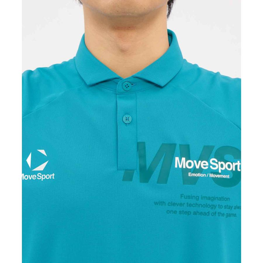 MOVESPORT 公式 ムーブスポーツ SFTECHサンスクリーンミニ鹿の子 半袖
