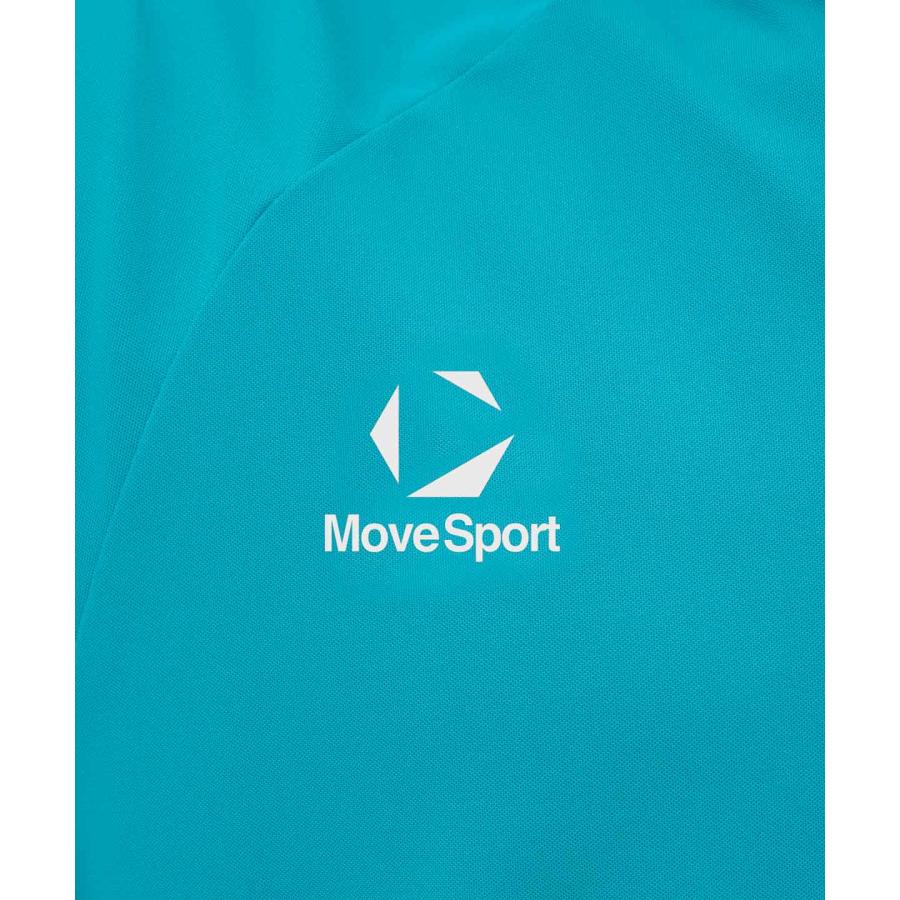 MOVESPORT 公式 ムーブスポーツ SFTECHサンスクリーンミニ鹿の子 半袖