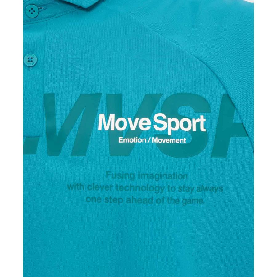 MOVESPORT 公式 ムーブスポーツ SFTECHサンスクリーンミニ鹿の子 半袖