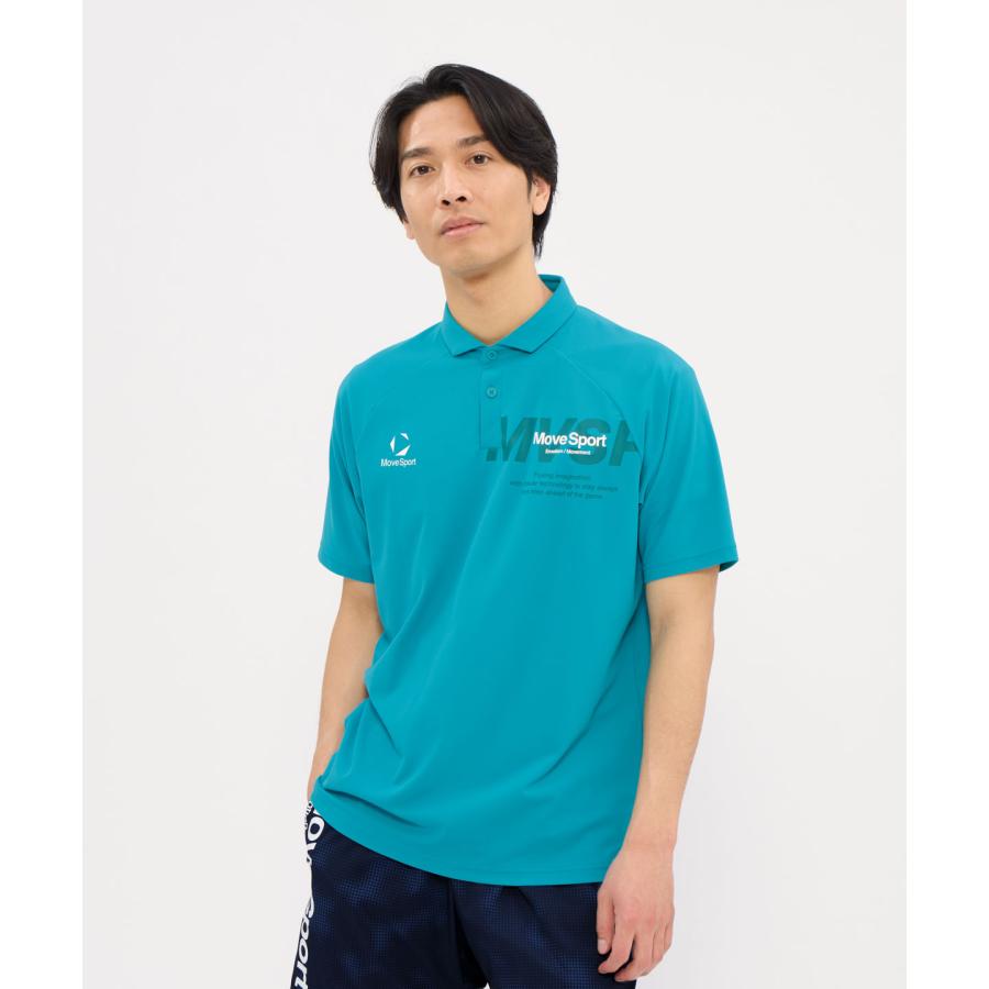 MOVESPORT 公式 ムーブスポーツ SFTECHサンスクリーンミニ鹿の子 半袖