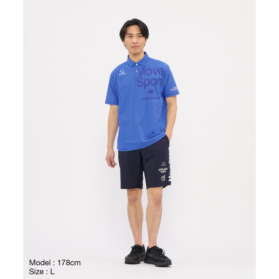 MOVESPORT 公式 ムーブスポーツ サンスクリーンミニ鹿の子 半袖