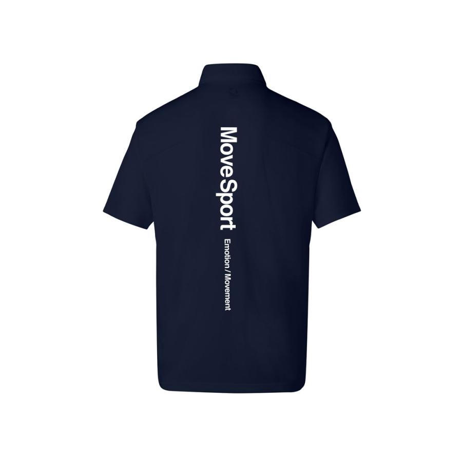 MOVESPORT 公式 ムーブスポーツ MoveSport グラフィックポロ 半袖