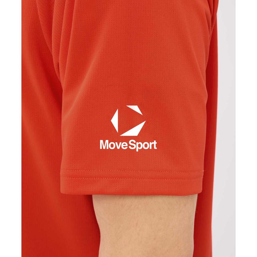 MOVESPORT 公式 ムーブスポーツ メッシュ半袖シャツ メンズ 吸汗速乾
