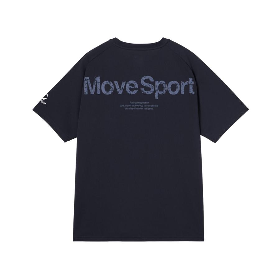 MOVESPORT 公式 ムーブスポーツ メッシュ半袖シャツ メンズ 吸汗速乾