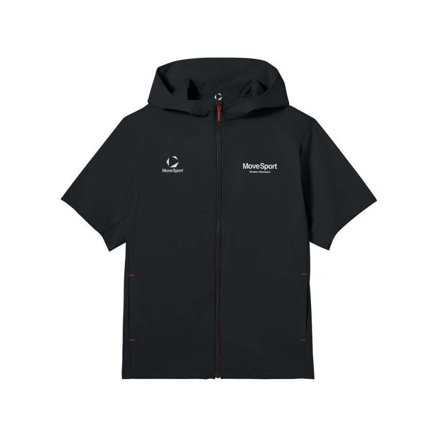 ムーブページ 2点 MOVESPORT 公式 ムーブスポーツ 半袖フルジップクロスフーディ 男性