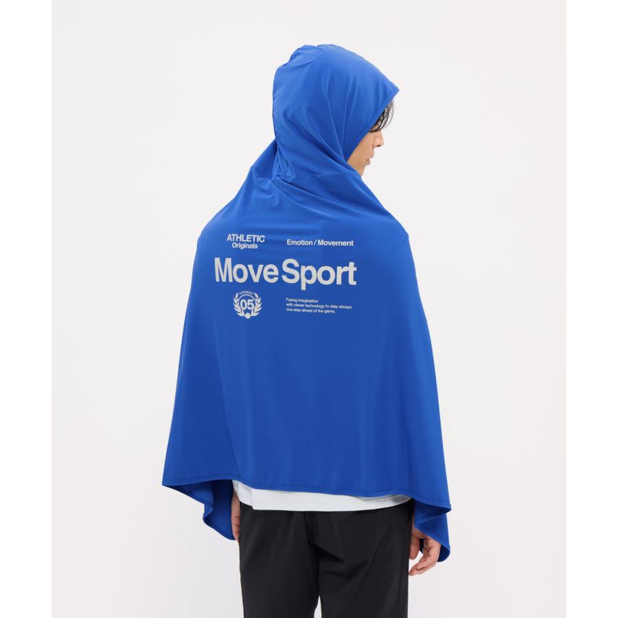 MOVESPORT 公式 ムーブスポーツ MoveSport 冷感遮熱ポンチョ メンズ