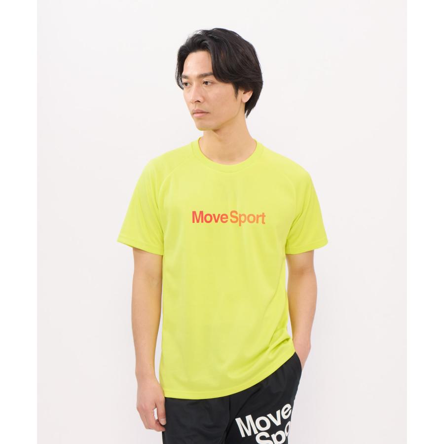 MOVE SPORT イエローシャツ 2nd Gym Cup MOVESPORT 公式 ムーブスポーツ 半袖プラクティスシャツ 練習 Tシャツ