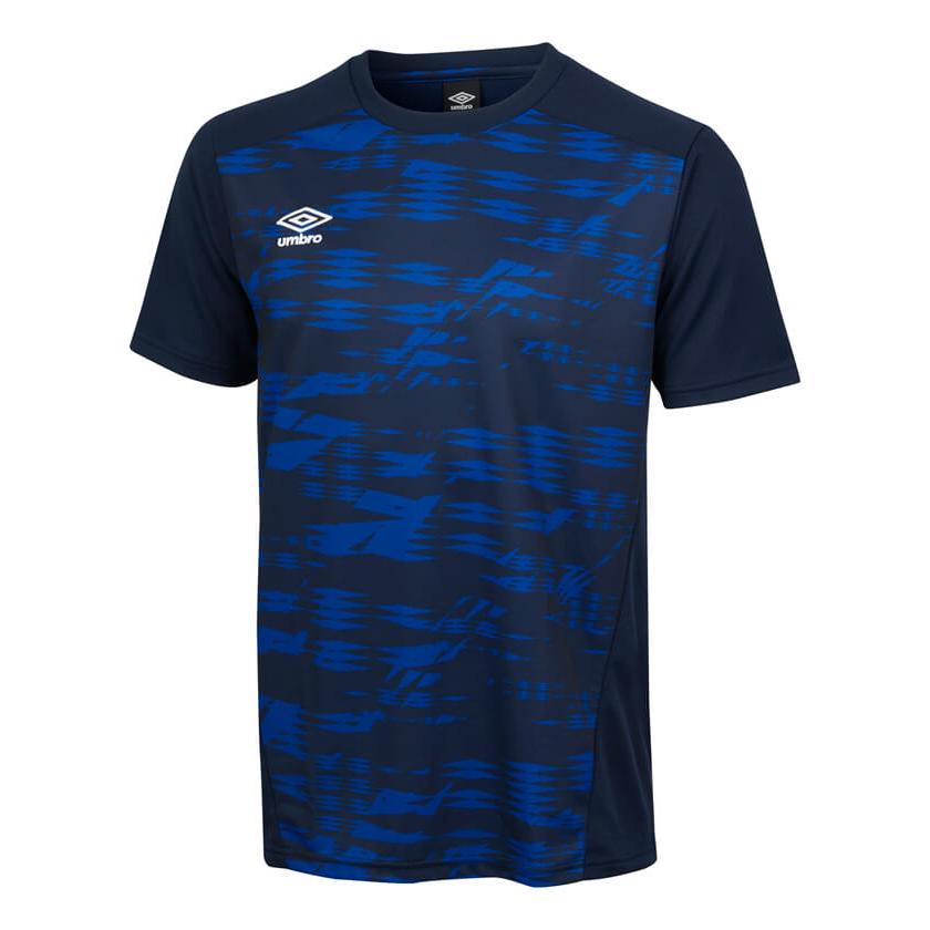 umbro（アンブロ） 公式 半袖ゲームシャツ メンズ 吸汗 速乾 サッカー