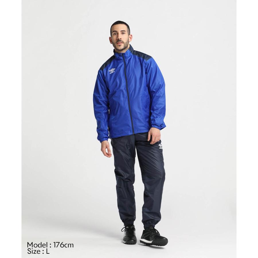 umbro（アンブロ） 公式 裏起毛ウインドブレーカー ジャケット メンズ