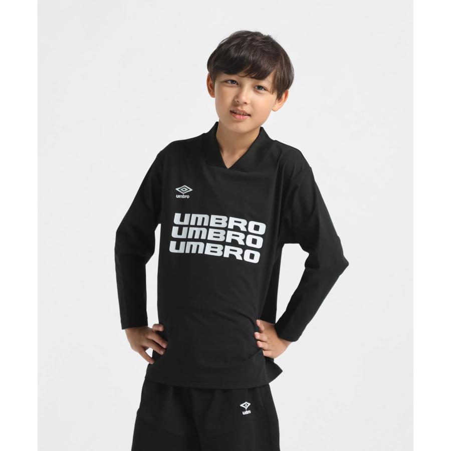 アンブロ　パルマ　プラクティスシャツ umbro 公式 アンブロ ジュニア THE THIRD フィールテック長袖